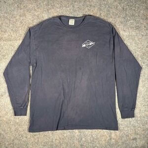 ComfortWash T-Shirt 2XL Blue South Shore Long Island NY Carleton Fishing Boating